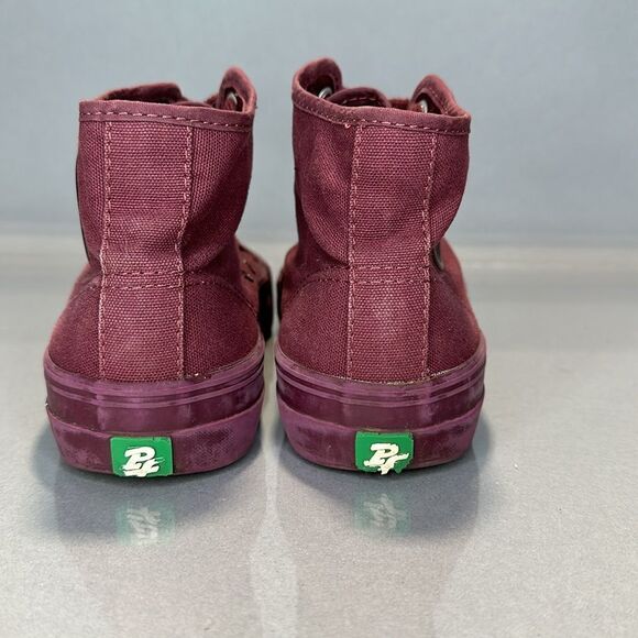 PF Flyers Vulcanized Posture foundation burgundy plum unisex W7.5/M6 (1508) - Picture 3 of 11